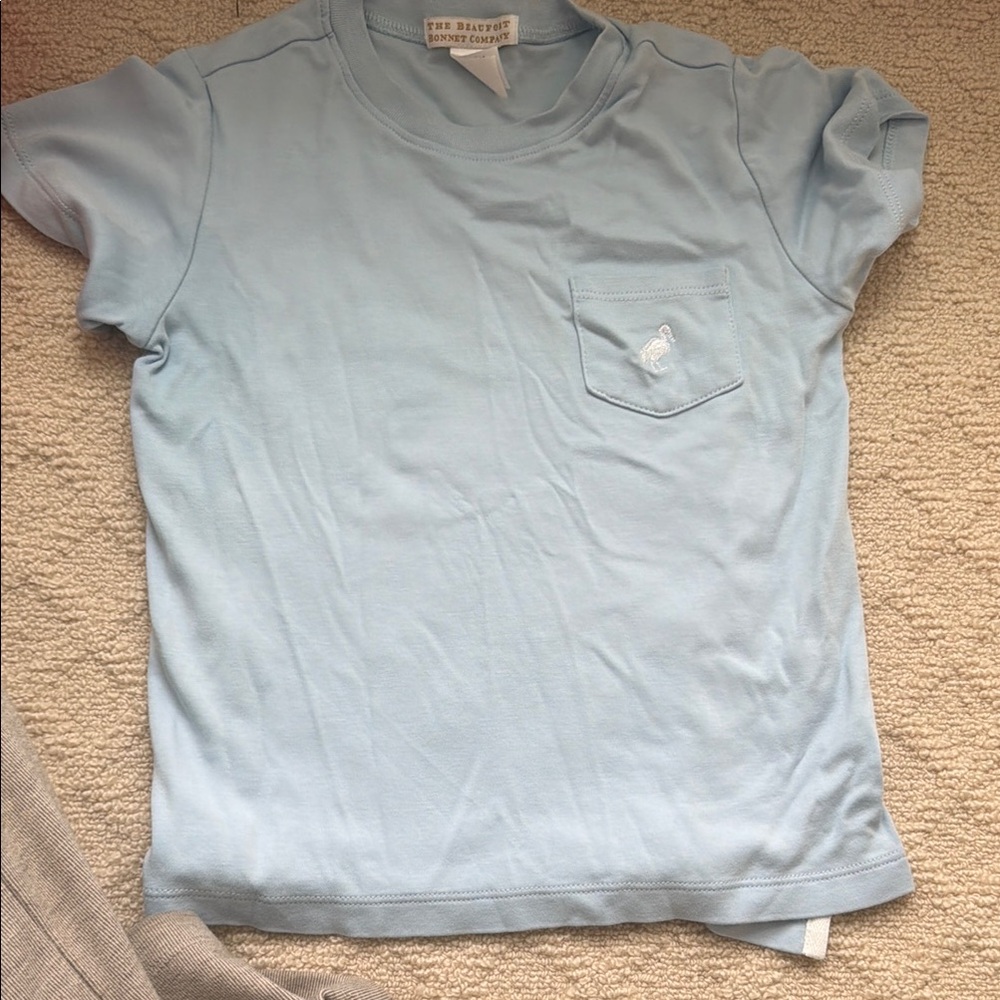 The Beaufort Bonnet Company Sky Blue Tee